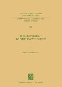 Vorderes Coverbild The Supplément to the Encyclopédie