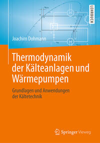 Vorderes Coverbild Thermodynamik der Kälteanlagen und Wärmepumpen
