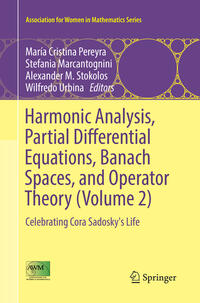 Vorderes Coverbild Harmonic Analysis, Partial Differential Equations, Banach Spaces, and Operator Theory (Volume 2)
