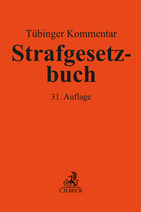 Vorderes Coverbild Tübinger Kommentar Strafgesetzbuch. StGB
