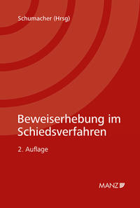 Vorderes Coverbild Beweiserhebung im Schiedsverfahren