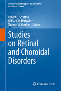 Vorderes Coverbild Studies on Retinal and Choroidal Disorders