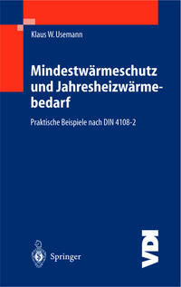 Vorderes Coverbild Mindestwärmeschutz und Jahresheizwärmebedarf