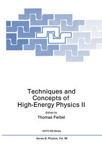 Vorderes Coverbild Techniques and Concepts of High-Energy Physics II