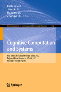Vorderes Coverbild Cognitive Computation and Systems