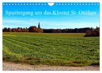 Vorderes Coverbild Spaziergang um das Kloster St. Ottilien (Wandkalender 2025 DIN A4 quer), CALVENDO Monatskalender