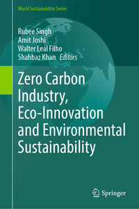 Vorderes Coverbild Zero Carbon Industry, Eco-Innovation and Environmental Sustainability