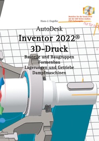 Vorderes Coverbild AutoDesk Inventor 2022 3D-Druck