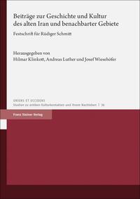 Vorderes Coverbild Beiträge zur Geschichte und Kultur des alten Iran und benachbarter Gebiete