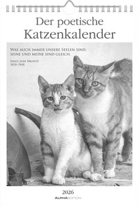 Vorderes Coverbild Der poetische Katzenkalender im Format 21 x 29,7