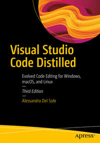 Vorderes Coverbild Visual Studio Code Distilled