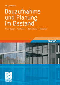 Vorderes Coverbild Bauaufnahme und Planung im Bestand