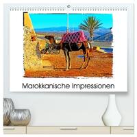 Vorderes Coverbild Marokkanische Impressionen (hochwertiger Premium Wandkalender 2025 DIN A2 quer), Kunstdruck in Hochglanz