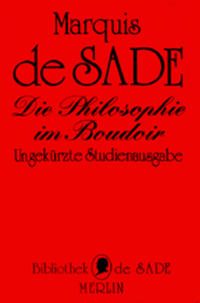 Vorderes Coverbild Die Philosophie im Boudoir