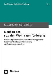 Vorderes Coverbild Neubau der sozialen Wohnraumförderung