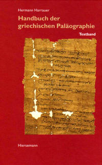 Vorderes Coverbild Handbuch der griechischen Paläographie