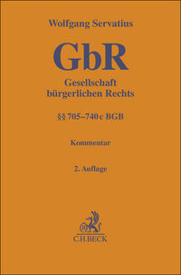 Vorderes Coverbild Gesellschaft bürgerlichen Rechts. GbR