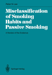 Vorderes Coverbild Misclassification of Smoking Habits and Passive Smoking