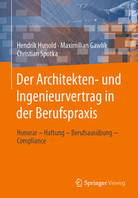 Vorderes Coverbild Der Architekten- und Ingenieurvertrag in der Berufspraxis
