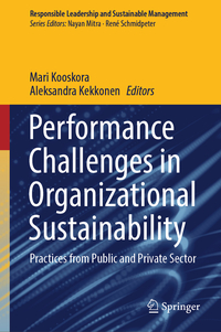 Vorderes Coverbild Performance Challenges in Organizational Sustainability