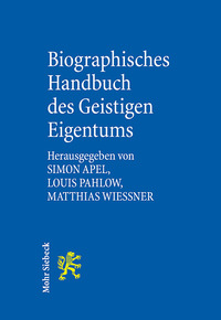 Vorderes Coverbild Biographisches Handbuch des Geistigen Eigentums