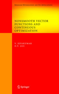 Vorderes Coverbild Nonsmooth Vector Functions and Continuous Optimization