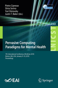 Vorderes Coverbild Pervasive Computing Paradigms for Mental Health