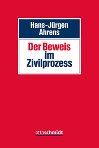 Vorderes Coverbild Der Beweis im Zivilprozess