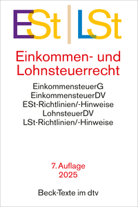 Vorderes Coverbild Einkommen- / Lohnsteuerrecht