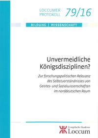 Vorderes Coverbild Unvermeidliche Königsdisziplinen