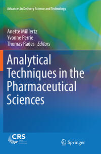 Vorderes Coverbild Analytical Techniques in the Pharmaceutical Sciences