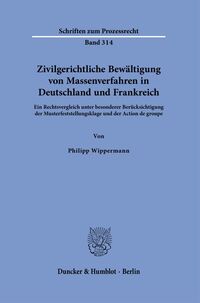 Vorderes Coverbild Zivilgerichtliche Bewältigung von Massenverfahren in Deutschland und Frankreich