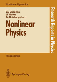 Vorderes Coverbild Nonlinear Physics