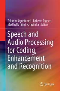 Vorderes Coverbild Speech and Audio Processing for Coding, Enhancement and Recognition