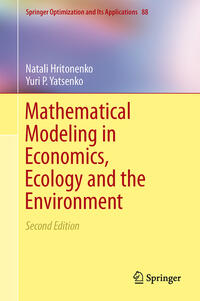 Vorderes Coverbild Mathematical Modeling in Economics, Ecology and the Environment