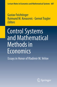 Vorderes Coverbild Control Systems and Mathematical Methods in Economics