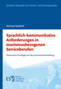 Vorderes Coverbild Sprachlich-kommunikative Anforderungen in tourismusbezogenen Serviceberufen