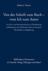 Vorderes Coverbild Von der Schrift zum Buch - vom Ich zum Autor