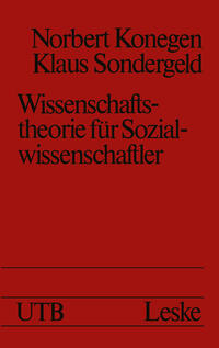 Vorderes Coverbild Wissenschaftstheorie für Sozialwissenschaftler