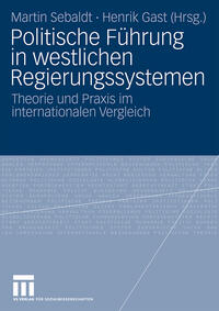 Vorderes Coverbild Politische Führung in westlichen Regierungssystemen