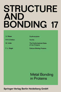 Vorderes Coverbild Metal Bonding in Proteins