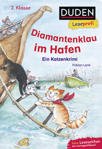 Vorderes Coverbild Duden Leseprofi – Diamantenklau im Hafen, 2. Klasse