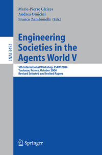 Vorderes Coverbild Engineering Societies in the Agents World V
