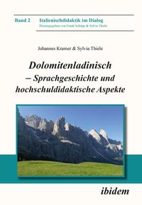 Vorderes Coverbild Dolomitenladinisch - Sprachgeschichte und hochschuldidaktische Aspekte
