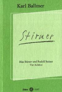 Vorderes Coverbild Max Stirner und Rudolf Steiner
