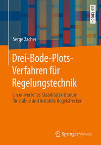 Vorderes Coverbild (hohe Qualität) Drei-Bode-Plots-Verfahren für Regelungstechnik