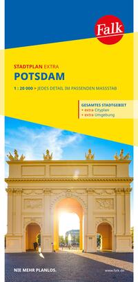 Vorderes Coverbild Falk Stadtplan Extra Potsdam 1:20.000