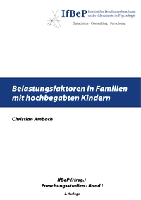 Vorderes Coverbild Belastungsfaktoren in Familien mit hochbegabten Kindern