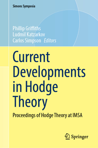 Vorderes Coverbild Current Developments in Hodge Theory