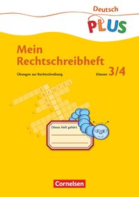 Vorderes Coverbild Deutsch plus - Grundschule - Mein Rechtschreibheft - 3./4. Schuljahr